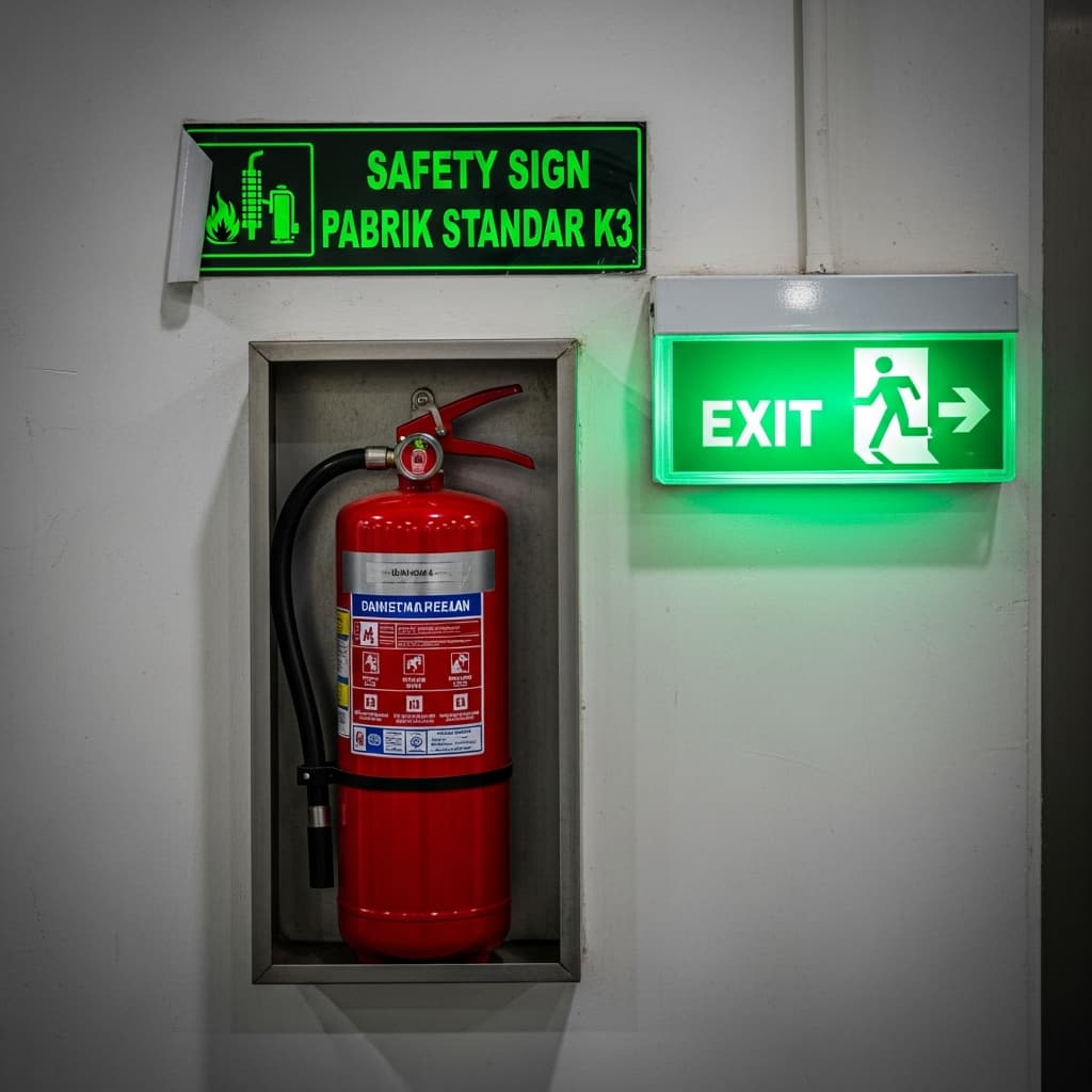 Safety Sign Pabrik Standar K3