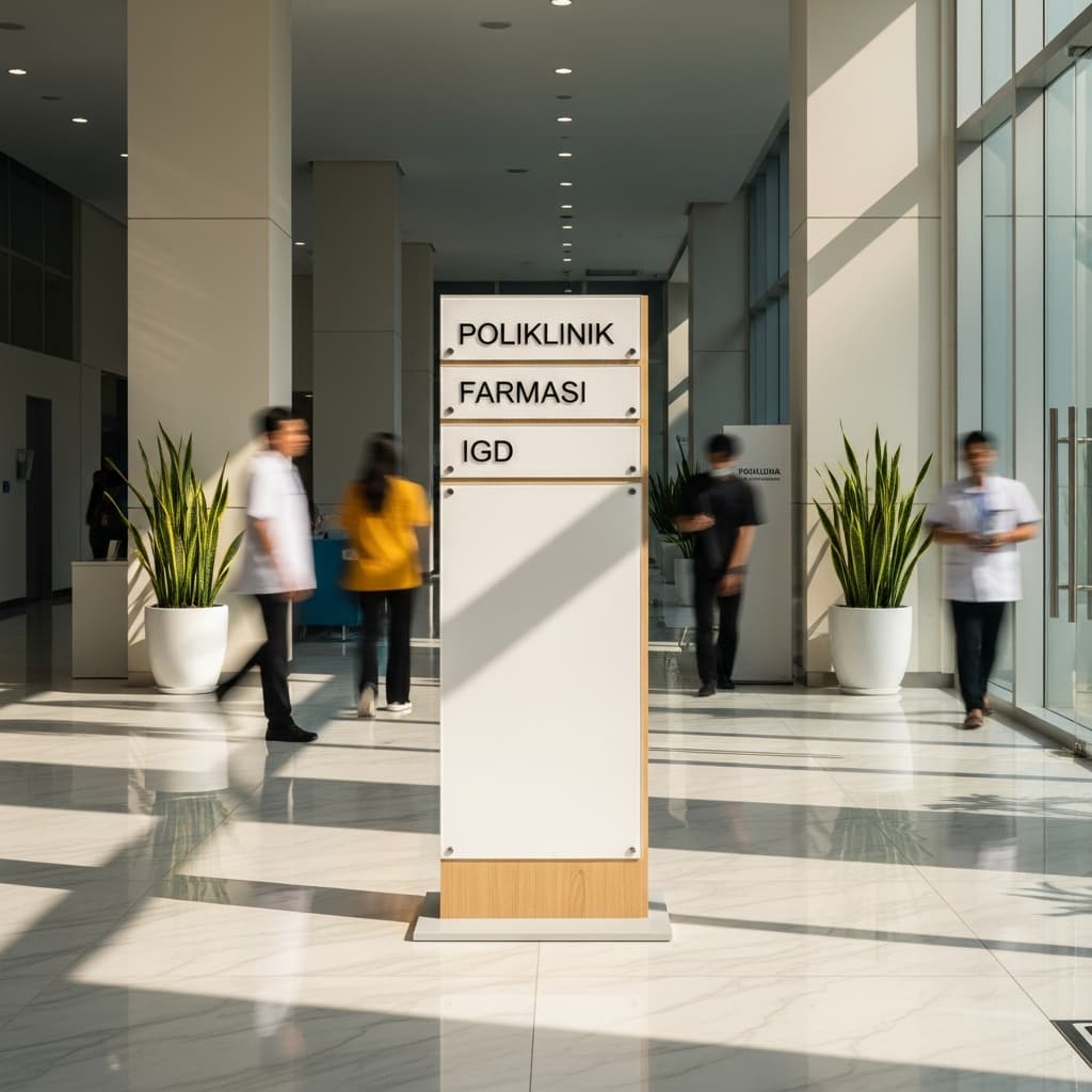 Wayfinding Signage Rumah Sakit