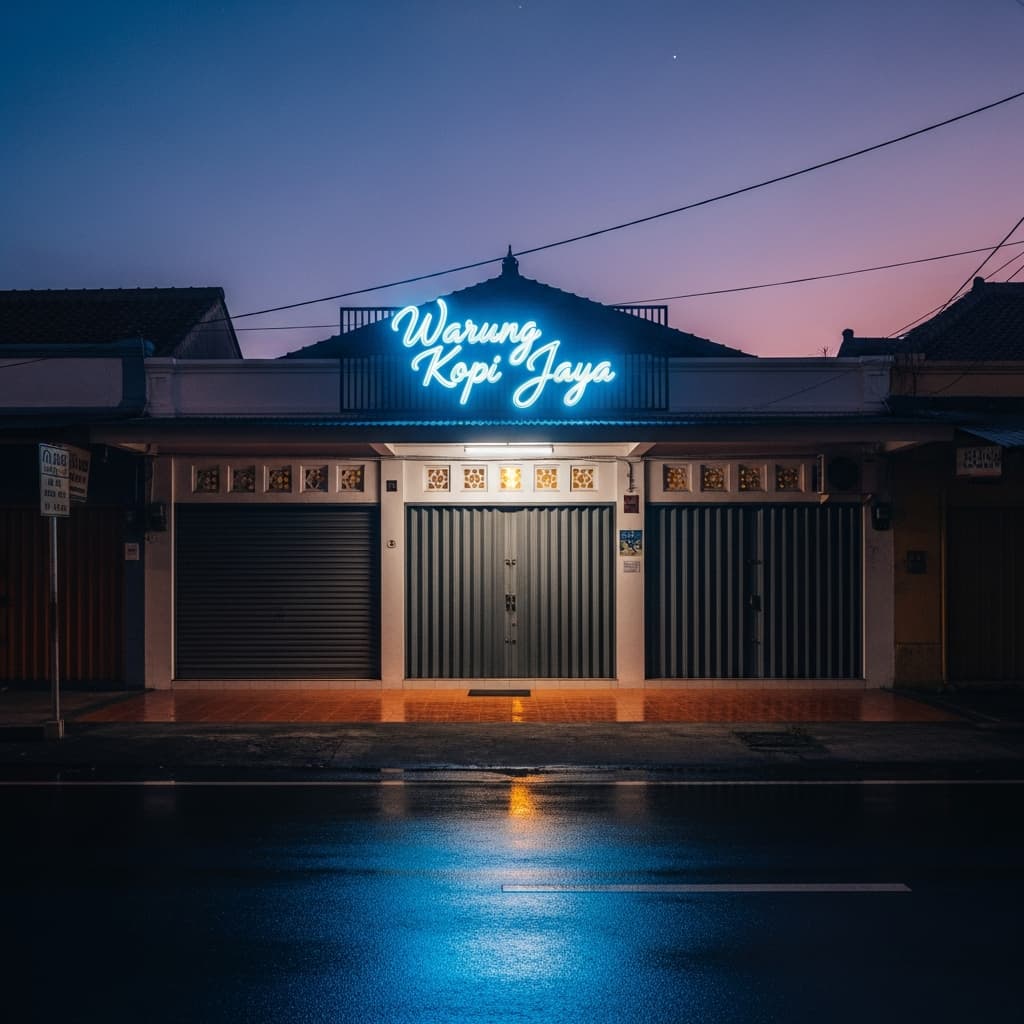 Neon Sign Custom untuk Bisnis